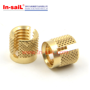 Brass Press-in Insert, Expansionsert, Multisert, Tappex